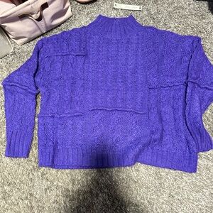 NWT  Boutique purple sweater